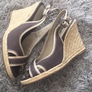Banana Republic Espadrilles Wedge Heel Sandal